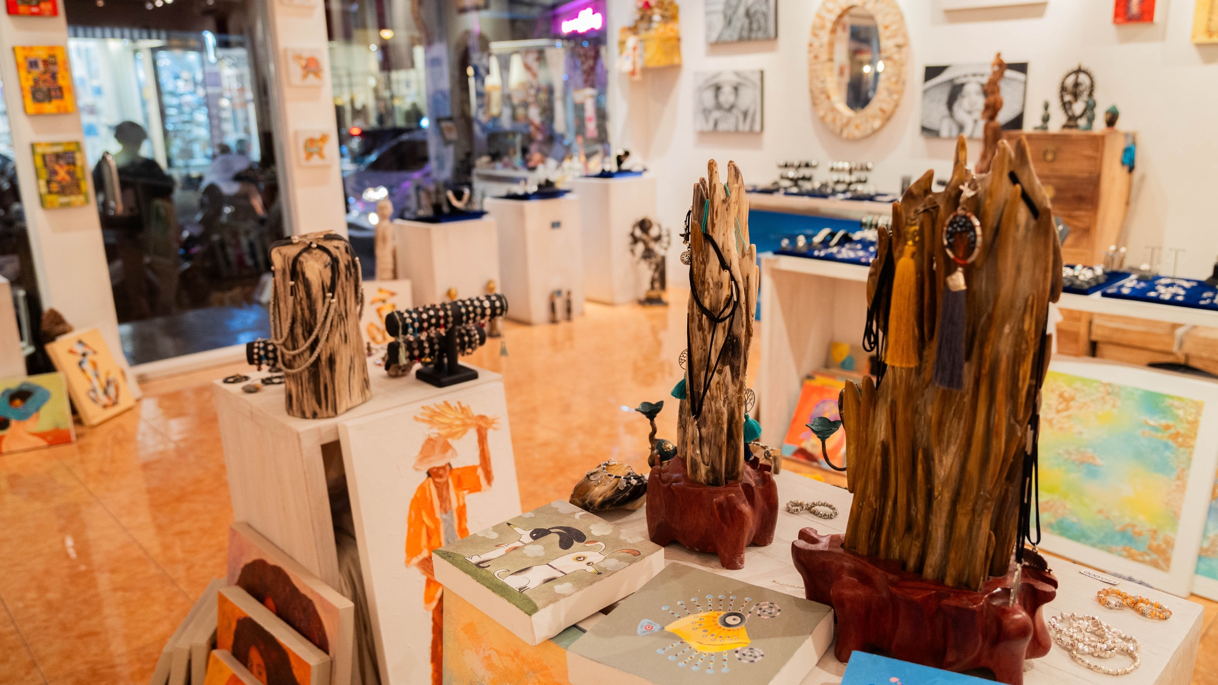 Shop Image with Statue Collection